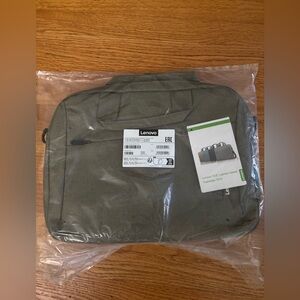 Lenovo Laptop Bag Unisex Green 15.6” Top-loader T210 Accessory Shoulder Bag New